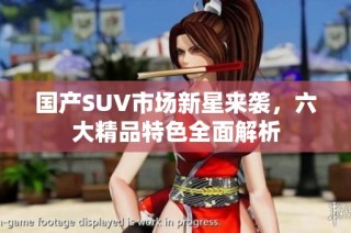 国产SUV市场新星来袭，六大精品特色全面解析