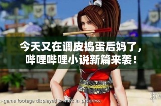 今天又在调皮捣蛋后妈了，哔哩哔哩小说新篇来袭！