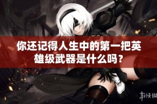 你还记得人生中的第一把英雄级武器是什么吗？