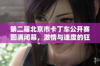 第二届北京市卡丁车公开赛圆满闭幕，激情与速度的狂欢盛典