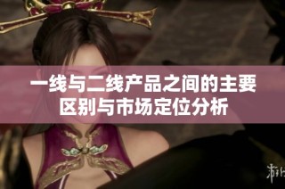 一线与二线产品之间的主要区别与市场定位分析