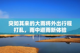 突如其来的大雨将外出行程打乱，雨中避雨新体验