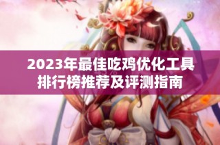 2023年最佳吃鸡优化工具排行榜推荐及评测指南