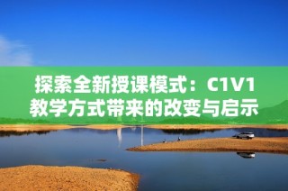 探索全新授课模式：C1V1教学方式带来的改变与启示