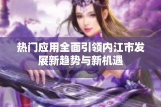 热门应用全面引领内江市发展新趋势与新机遇