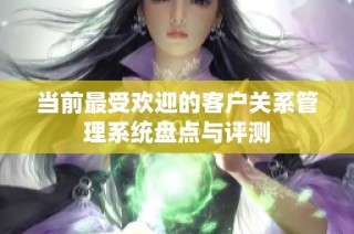 当前最受欢迎的客户关系管理系统盘点与评测