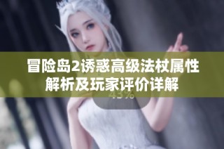 冒险岛2诱惑高级法杖属性解析及玩家评价详解