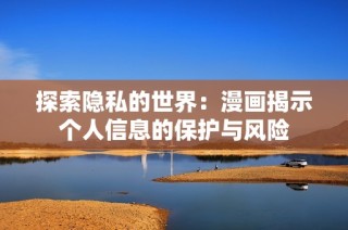 探索隐私的世界：漫画揭示个人信息的保护与风险
