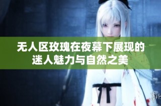 无人区玫瑰在夜幕下展现的迷人魅力与自然之美