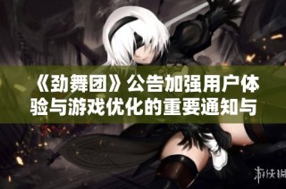 《劲舞团》公告加强用户体验与游戏优化的重要通知与更新指南