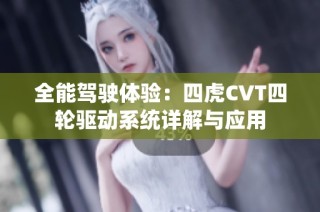 全能驾驶体验：四虎CVT四轮驱动系统详解与应用