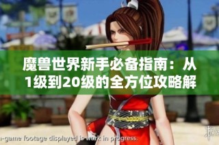 魔兽世界新手必备指南：从1级到20级的全方位攻略解析