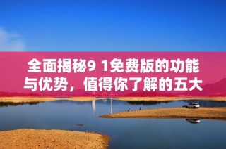 全面揭秘9 1免费版的功能与优势，值得你了解的五大亮点