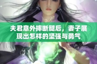 夫君意外摔断腿后，妻子展现出怎样的坚强与勇气