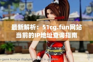 最新解析：51cg.fun网站当前的IP地址查询指南