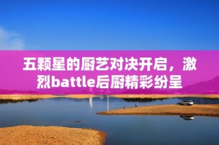 五颗星的厨艺对决开启，激烈battle后厨精彩纷呈