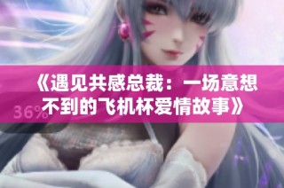 《遇见共感总裁：一场意想不到的飞机杯爱情故事》