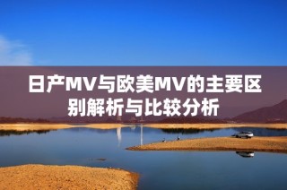日产MV与欧美MV的主要区别解析与比较分析