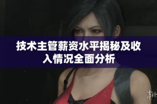 技术主管薪资水平揭秘及收入情况全面分析