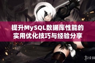 提升MySQL数据库性能的实用优化技巧与经验分享