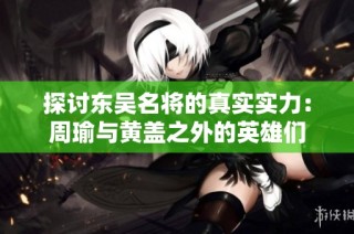 探讨东吴名将的真实实力：周瑜与黄盖之外的英雄们