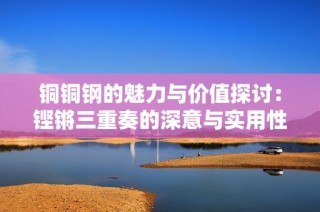 铜铜钢的魅力与价值探讨：铿锵三重奏的深意与实用性