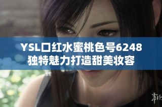 YSL口红水蜜桃色号6248独特魅力打造甜美妆容