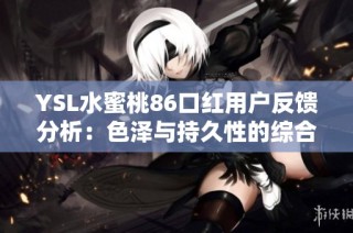YSL水蜜桃86口红用户反馈分析：色泽与持久性的综合评价