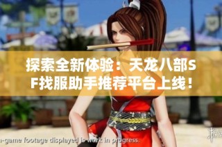 探索全新体验：天龙八部SF找服助手推荐平台上线！