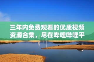 三年内免费观看的优质视频资源合集，尽在哔哩哔哩平台