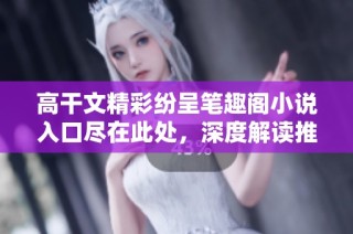 高干文精彩纷呈笔趣阁小说入口尽在此处，深度解读推荐好书