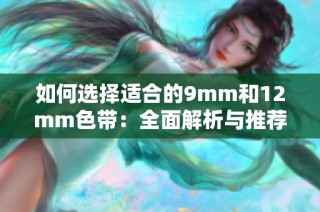 如何选择适合的9mm和12mm色带：全面解析与推荐