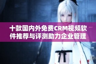 十款国内外免费CRM视频软件推荐与评测助力企业管理