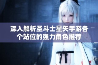 深入解析圣斗士星矢手游各个站位的强力角色推荐