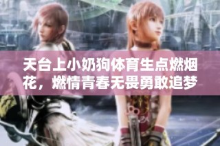 天台上小奶狗体育生点燃烟花，燃情青春无畏勇敢追梦