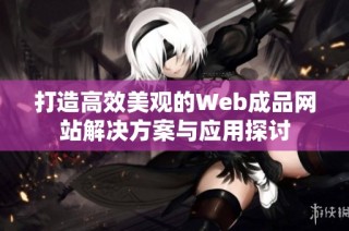 打造高效美观的Web成品网站解决方案与应用探讨