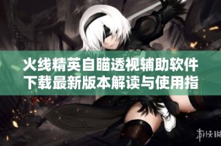 火线精英自瞄透视辅助软件下载最新版本解读与使用指南