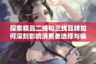 探索精品二线和三线品牌如何深刻影响消费者选择与偏好