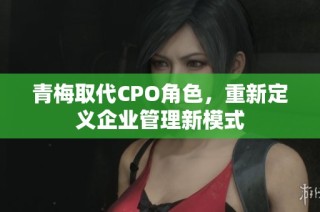 青梅取代CPO角色，重新定义企业管理新模式