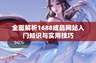 全面解析1688成品网站入门知识与实用技巧