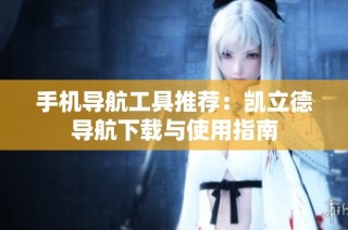 手机导航工具推荐：凯立德导航下载与使用指南