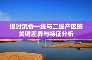 探讨沉香一线与二线产区的关键差异与特征分析
