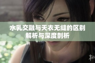水乳交融与天衣无缝的区别解析与深度剖析