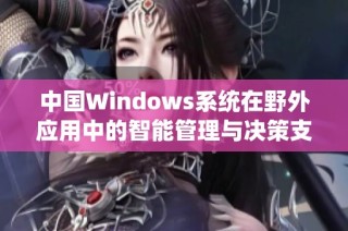 中国Windows系统在野外应用中的智能管理与决策支持分析