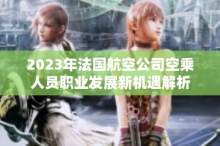 2023年法国航空公司空乘人员职业发展新机遇解析