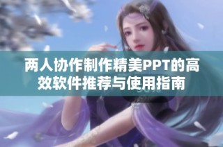 两人协作制作精美PPT的高效软件推荐与使用指南