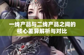 一线产品与二线产品之间的核心差异解析与对比