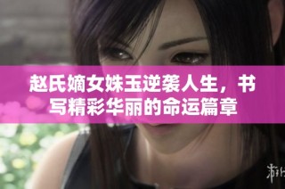 赵氏嫡女姝玉逆袭人生，书写精彩华丽的命运篇章