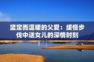 坚定而温暖的父爱：缓慢步伐中送女儿的深情时刻