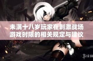 未满十八岁玩家在刺激战场游戏时限的相关规定与建议